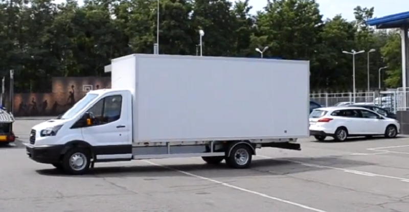 развозной фургон